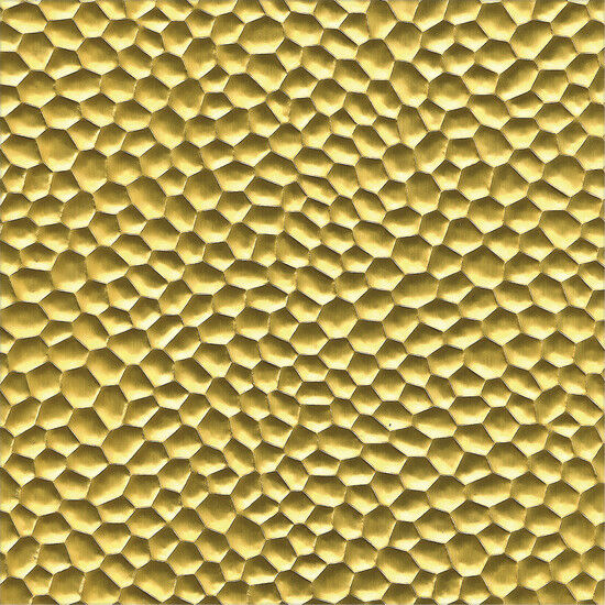 Fascia in alluminio martellato H. mm.100 x L.mm.1000 Oro zoccolo per porta