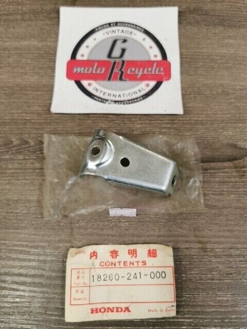 NOS HONDA CB160 CL125 CL175 BRACKET A  EXHAUST PIPE 18260-241-000 H77