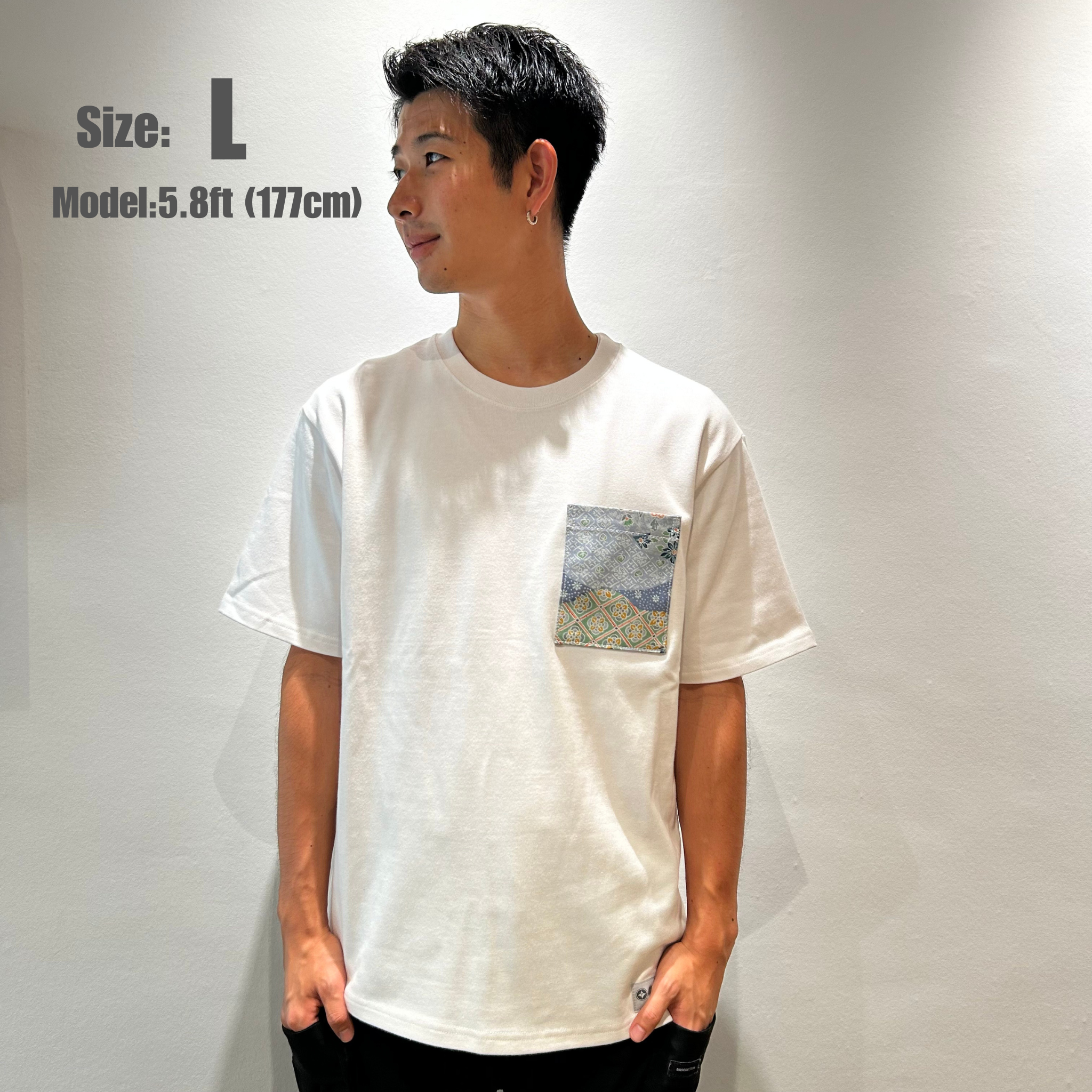 【Size:L】Kimono T-shirt, Black 32