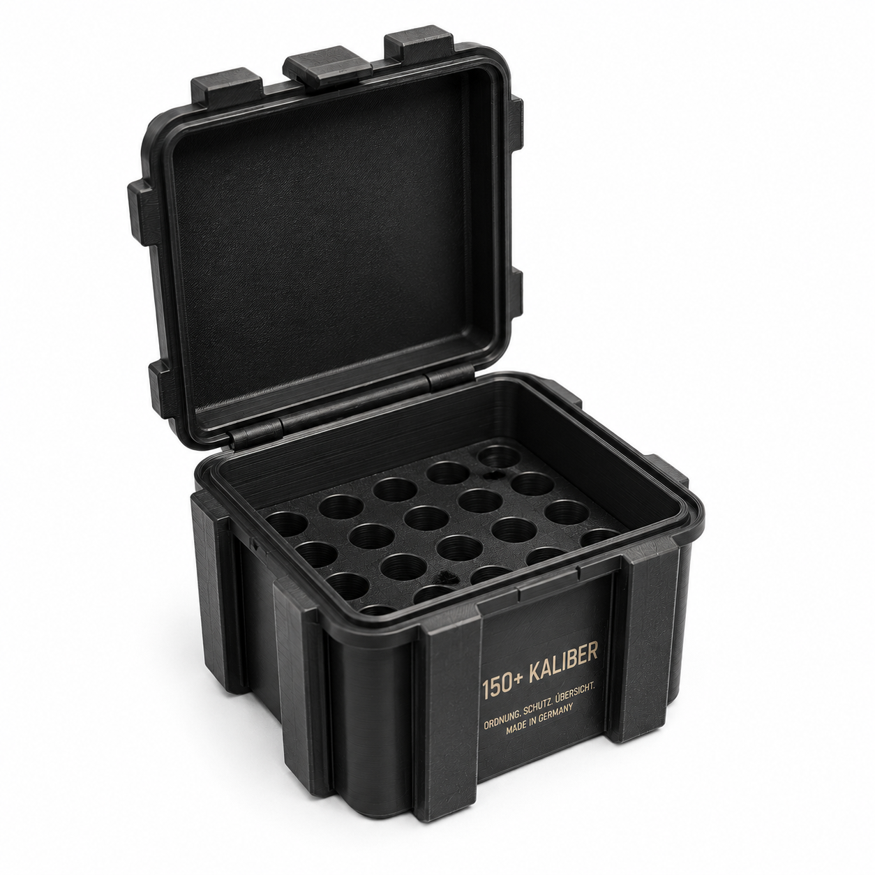 Filamelt Munitionsbox / 8x57 IS / ‘Klappdeckel’  / Patronenbox, Ammo Box