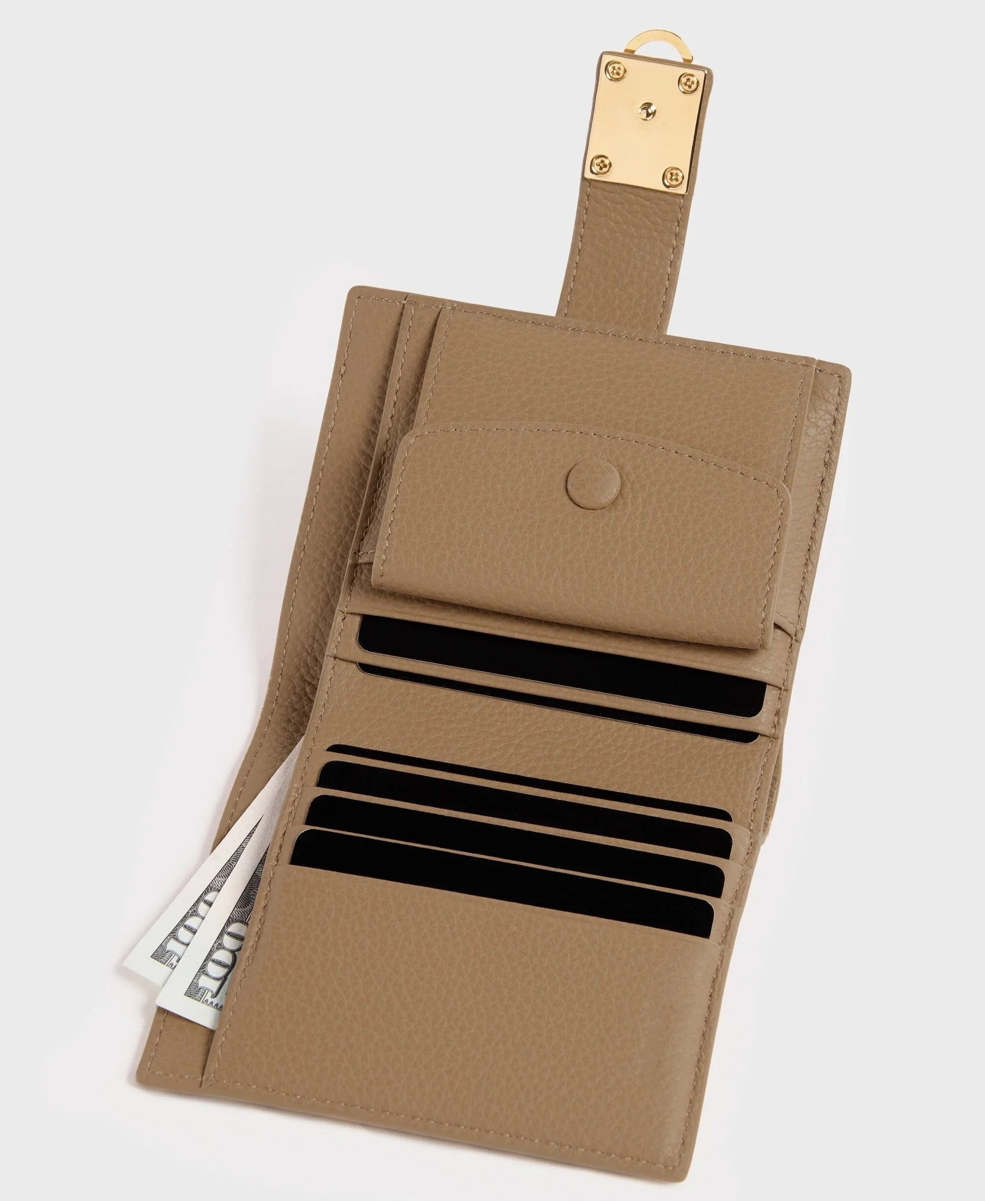 Stance Flap Wallet - Tan
