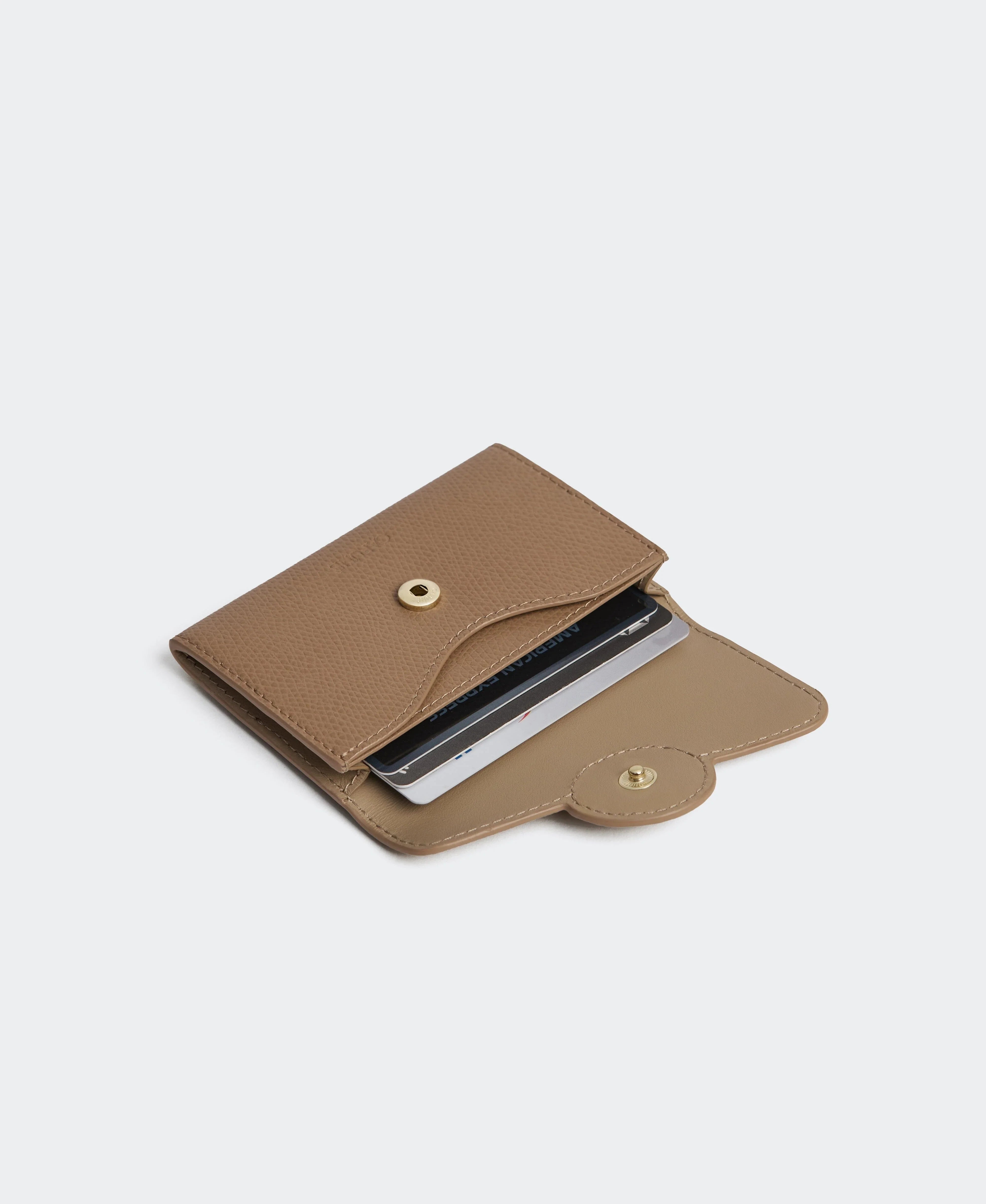 Basalt Card Case - Tan