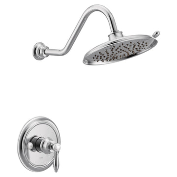 Moen Weymouth M CORE 3 Series 1 Handle Eco Performance Shower Trim Kit in Chrome - UTS33102EP