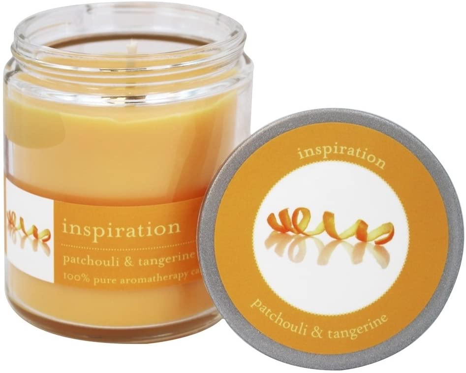 Tru Melange - 100% Pure Aromatherapy Candle Inspiration Patchouli and Tangerine