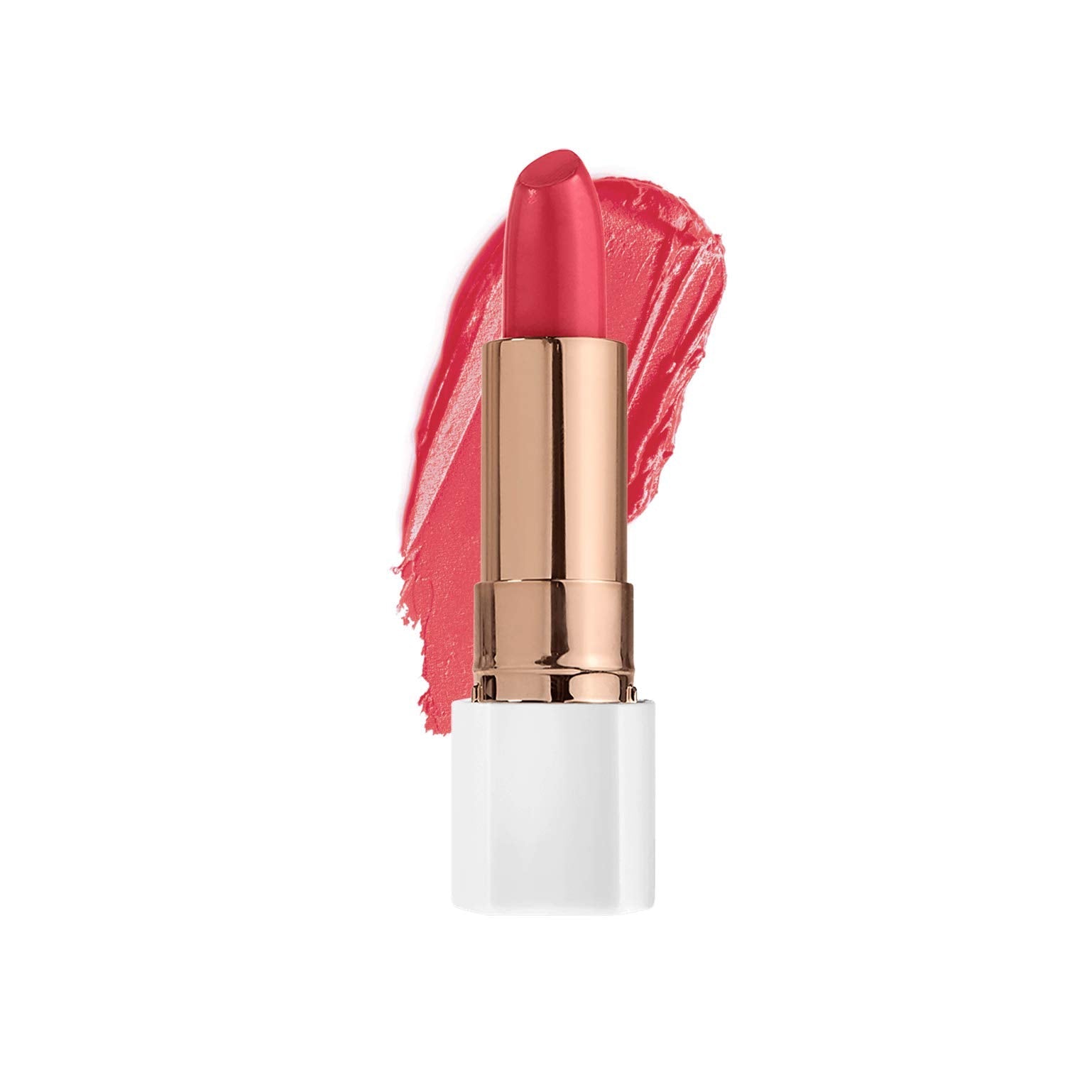 Flower Beauty Petal Pout Lipstick - Cruelty Free - Nourishing & Highly Pigmented Lip Color With Antioxidants (Hibis-Kiss - Matte