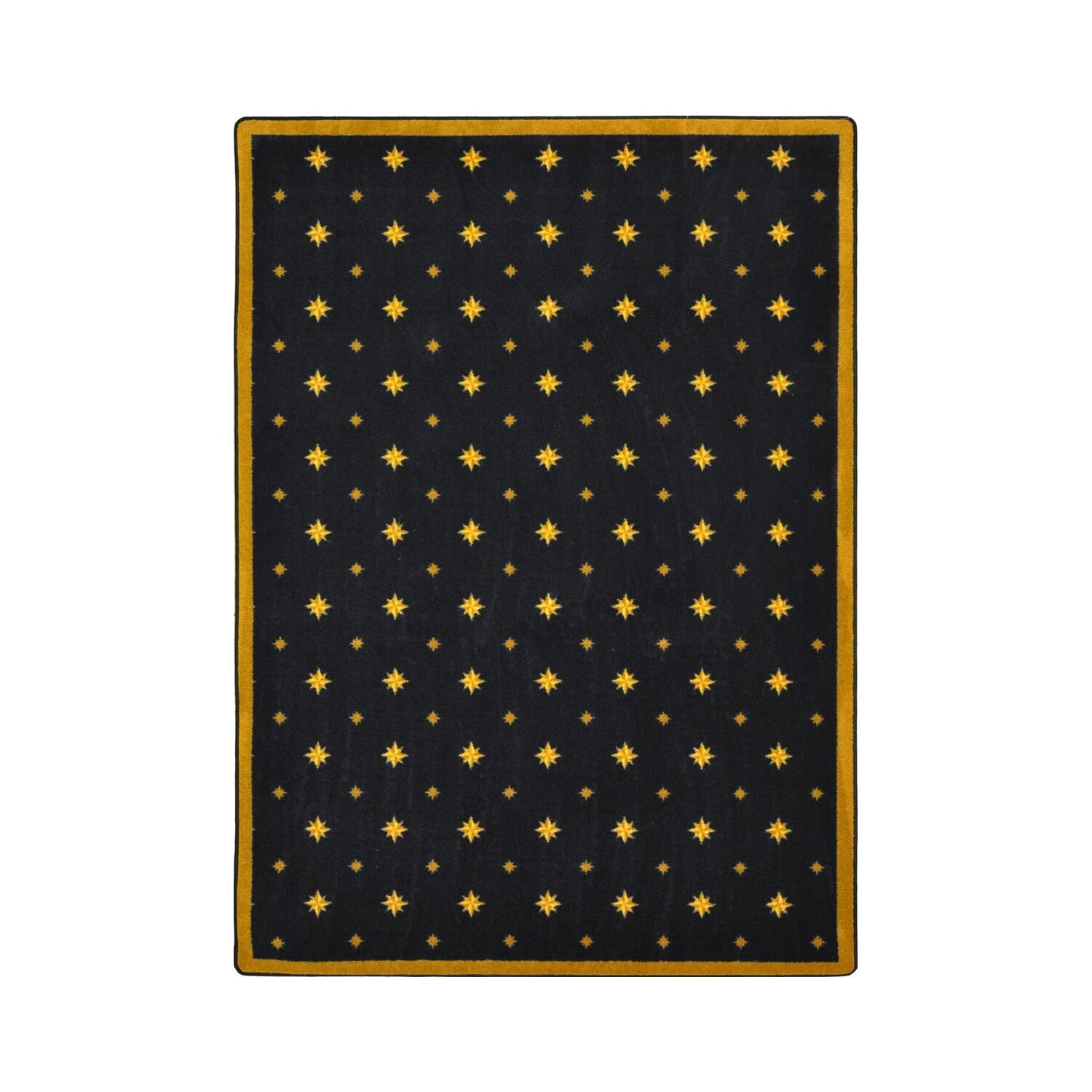 Joy Carpets Any Day Matinee Walk of Fame Theater Area Rug, Black