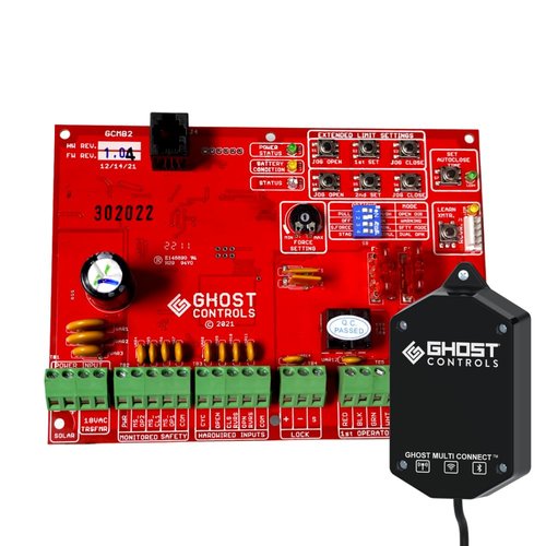 Ghost Controls Dual Smart Gate Upgrade Bundle for Wi-Fi and Bluetooth Access for Ghost Controls Automatic Gate Openers -AXMCDB