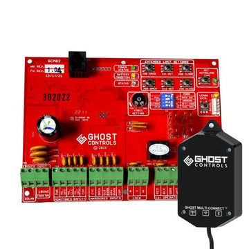 Ghost Controls Dual Smart Gate Upgrade Bundle for Wi-Fi and Bluetooth Access for Ghost Controls Automatic Gate Openers -AXMCDB