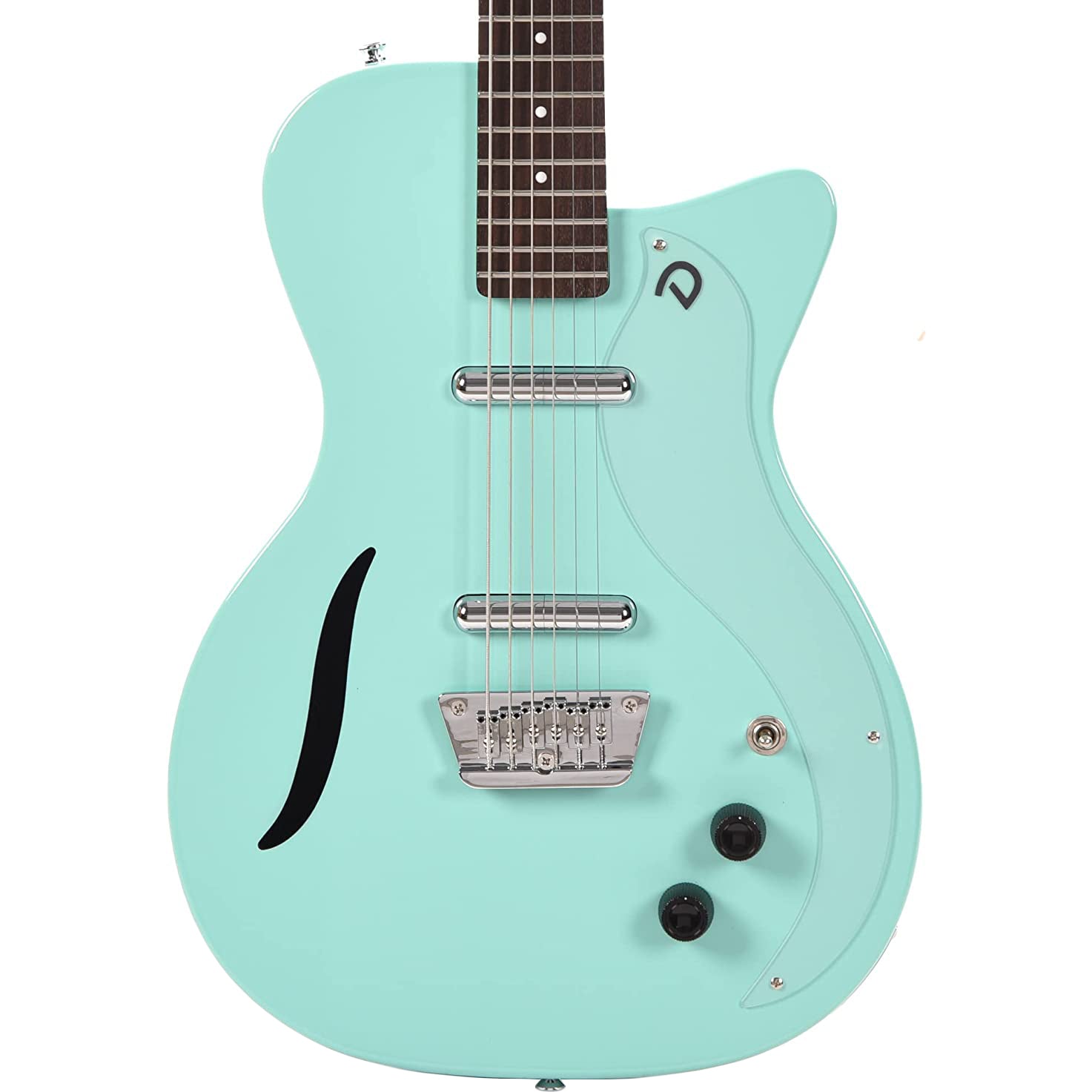 Danelectro ‘56 Vintage Baritone Electric Guitar, Aqua