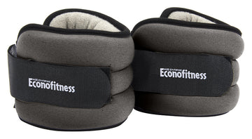 Econofitness 5LB Pair Comfort Fit Ankle Wrist Weights