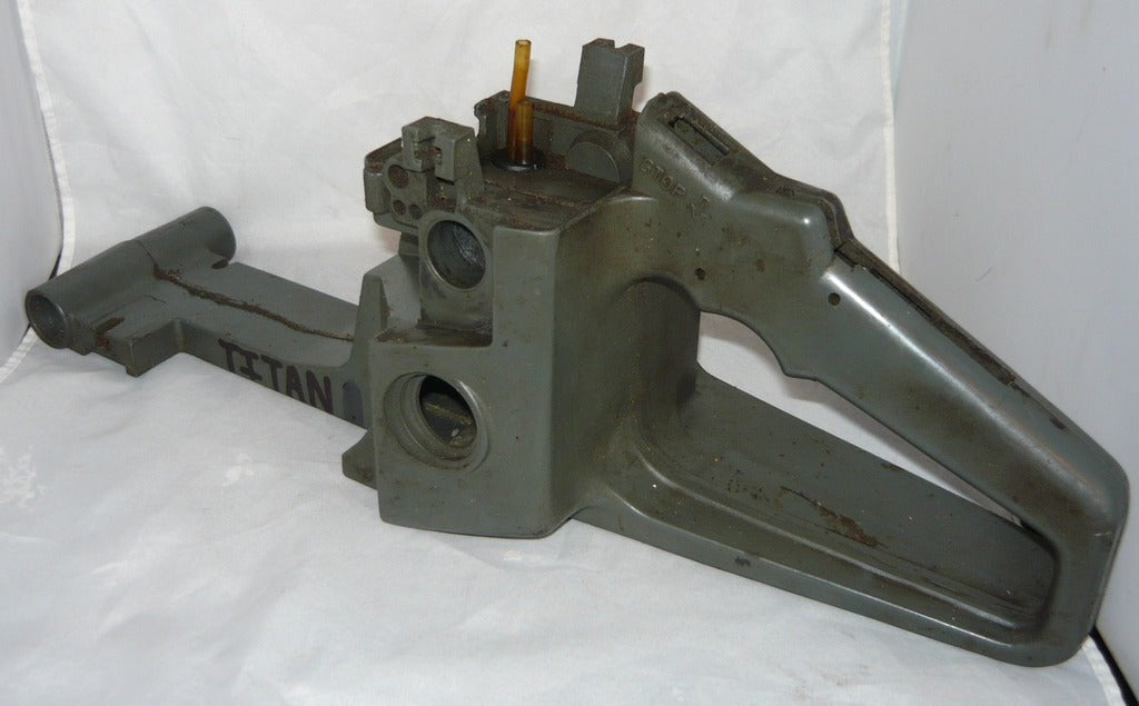 mcculloch titan 70 chainsaw fuel tank rear trigger handle