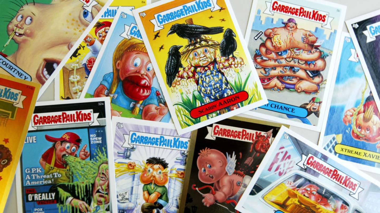 11 of the Most Valuable Garbage Pail Kids Cards