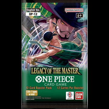 One Piece Trading Card Game: Legacy of The Master Booster Pack OP-12 (12 Cards)