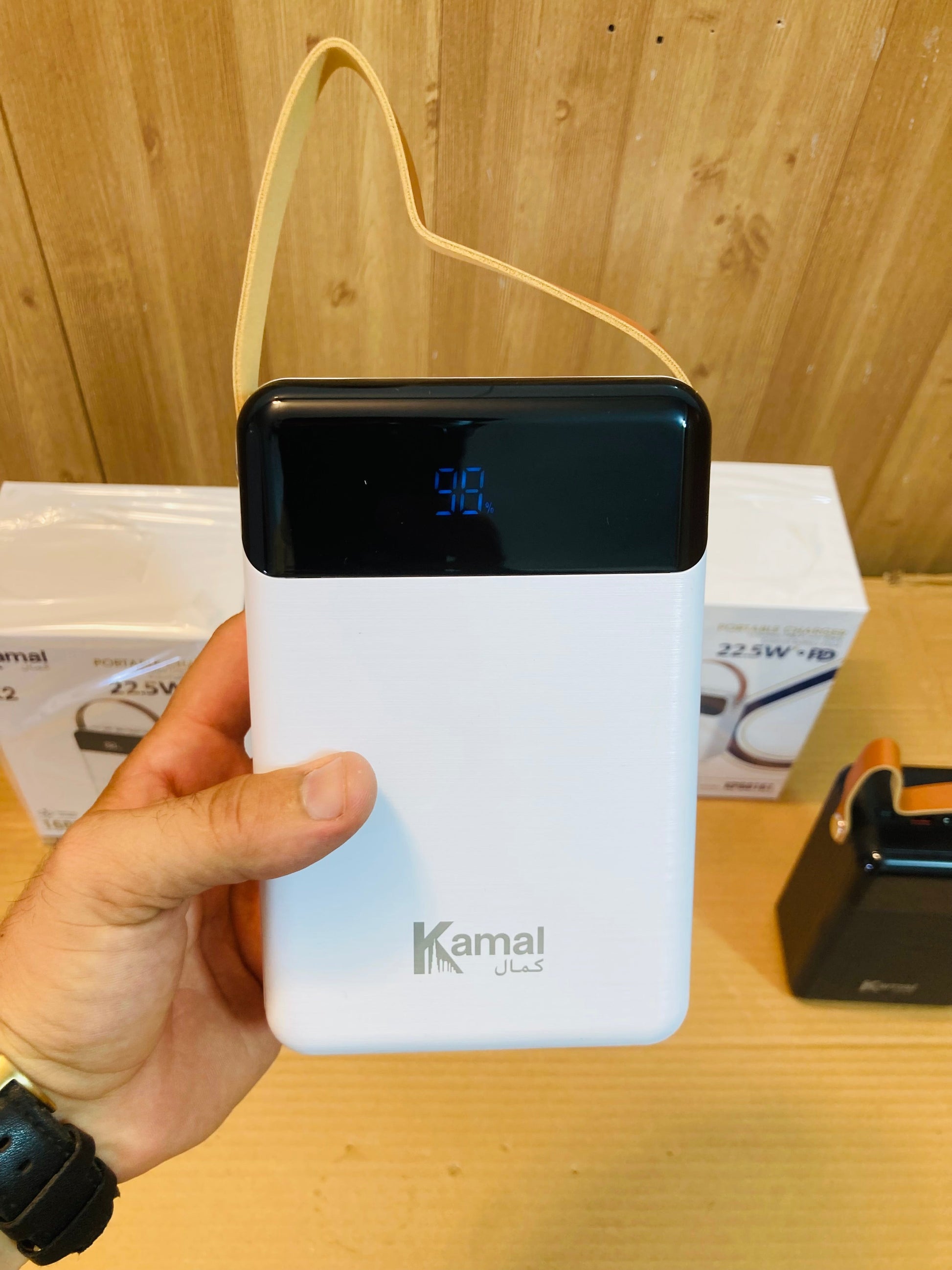 Kamal Real 22.5W 160000mAh Fast Charging Lamp Power Station - Power Bank KPB0161