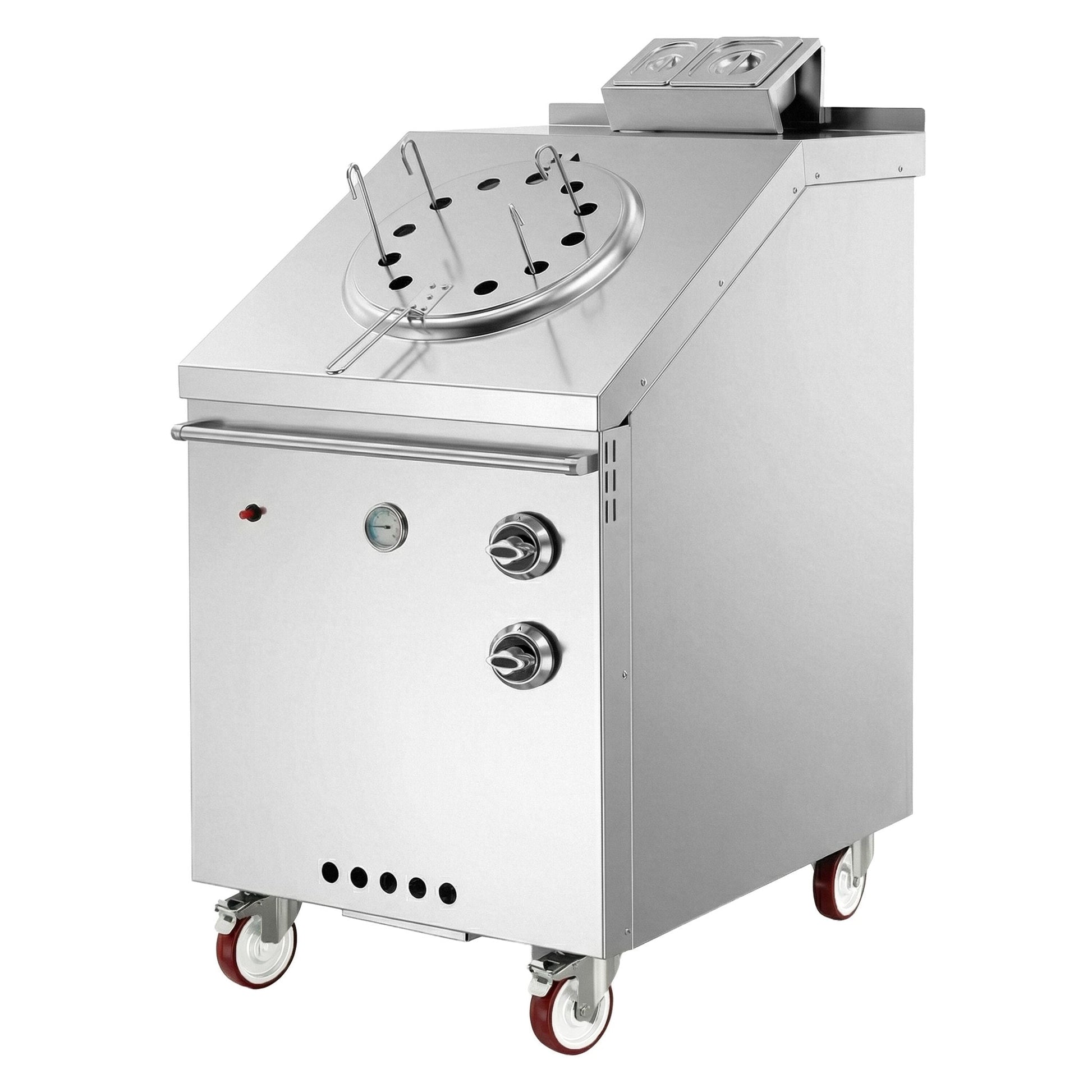 Piec tandoor - gazowy - 64,80kW - 706x1441mm - stal nierdzewna