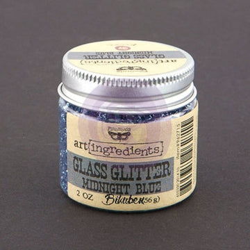 Prima - Art Ingredients by Finnabair - Glass Glitter - Midnight Blue