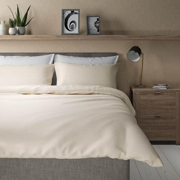 M&S Tencel duvet cover cream single, imported from the UK