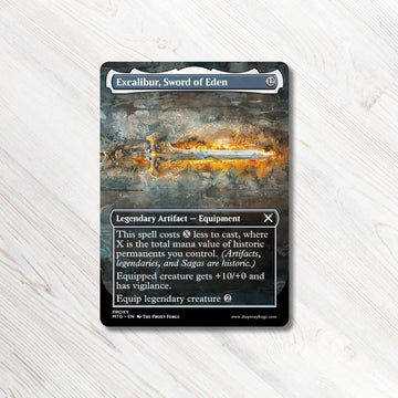 Excalibur, Sword of Eden MTG Proxy