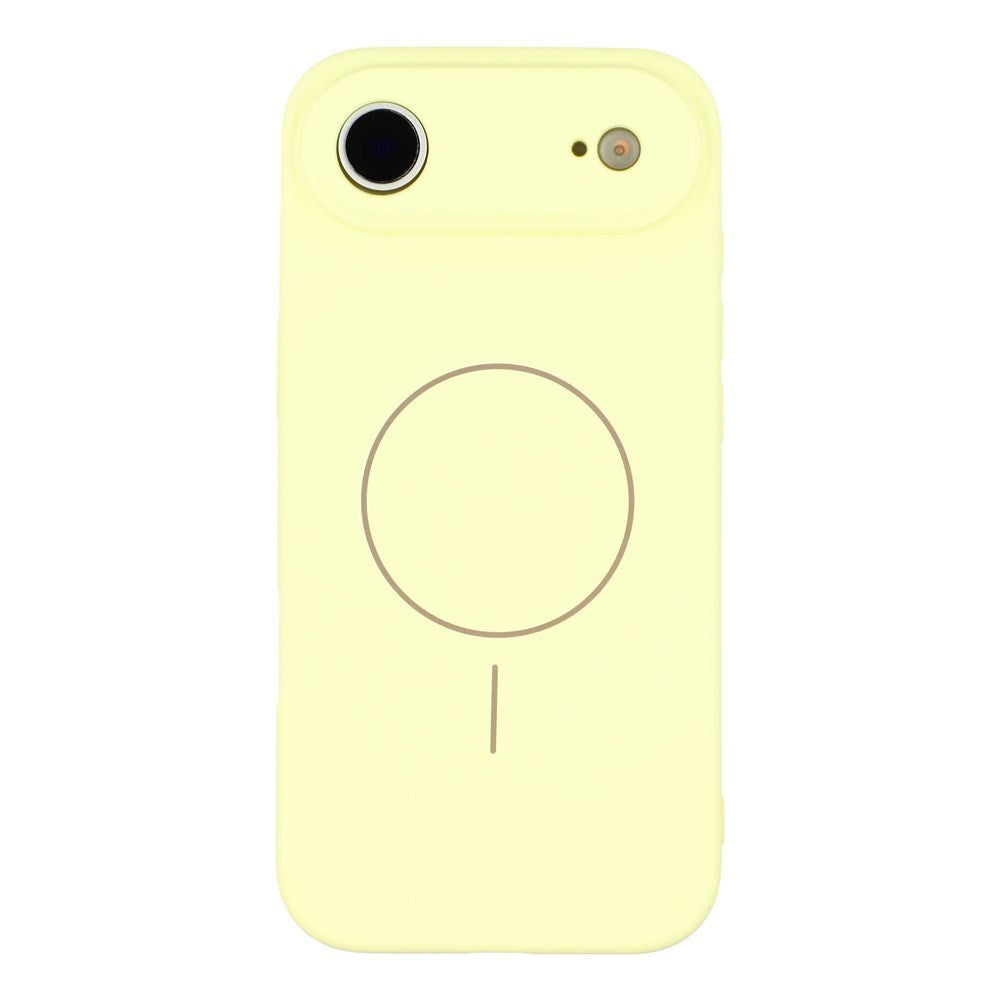 EIDERWOOD iPhone Air Flexible Plastic Case with Lined Inside - MagSafe Compatible - Yellow