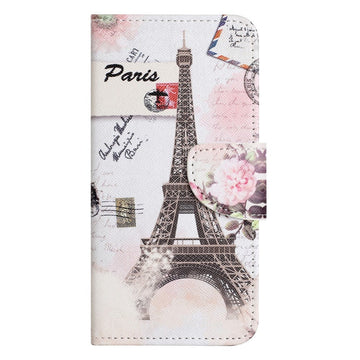 Samsung Galaxy A34 (5G) Leather Wallet Case & Print - The Eiffel Tower