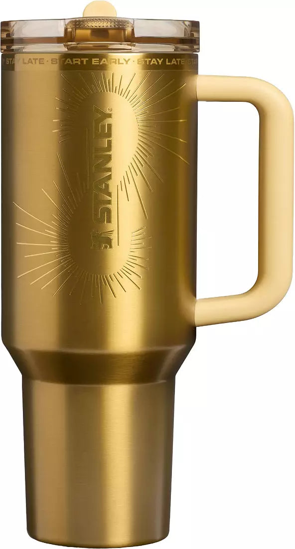 Stanley 40 oz. Quencher ProTour Flip Straw Tumbler - Messi x Stanley 1913 Gold