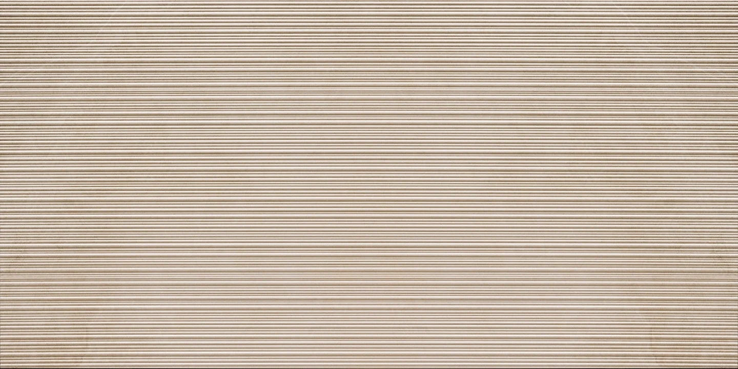 Italgraniti, Shale - SL06BAR - Taupe, Ribbed, 60x120cm, 9.00mm, Rett.