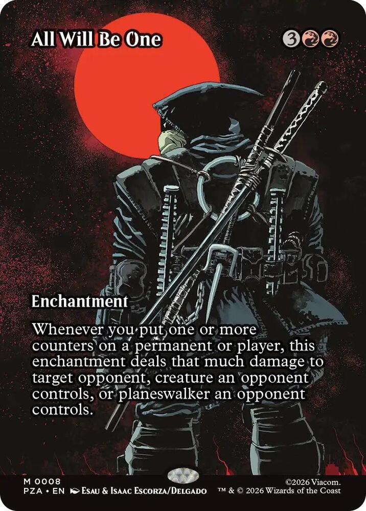 All Will Be One (Borderless) - Teenage Mutant Ninja Turtles Eternal-Legal [MYTHIC RARE] [Near Mint]