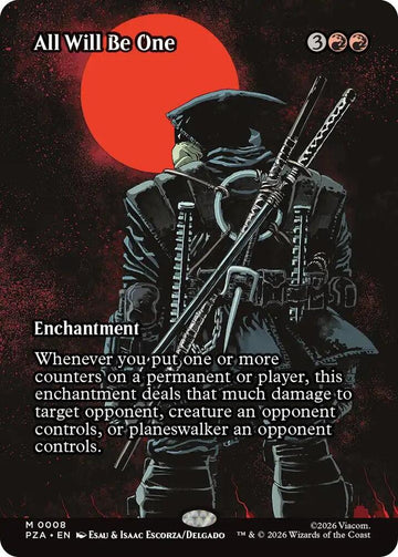 All Will Be One (Borderless) - Teenage Mutant Ninja Turtles Eternal-Legal [MYTHIC RARE] [Near Mint]