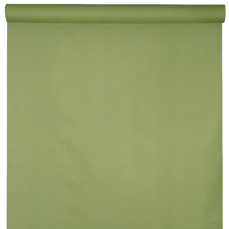 Luksus rulledug, olivengrøn, 120 cm x 20 m.