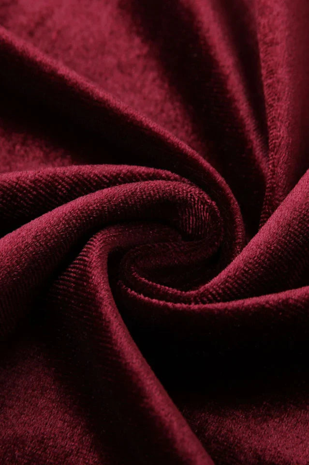 Endless Rose Velvet Bow Mini Dress