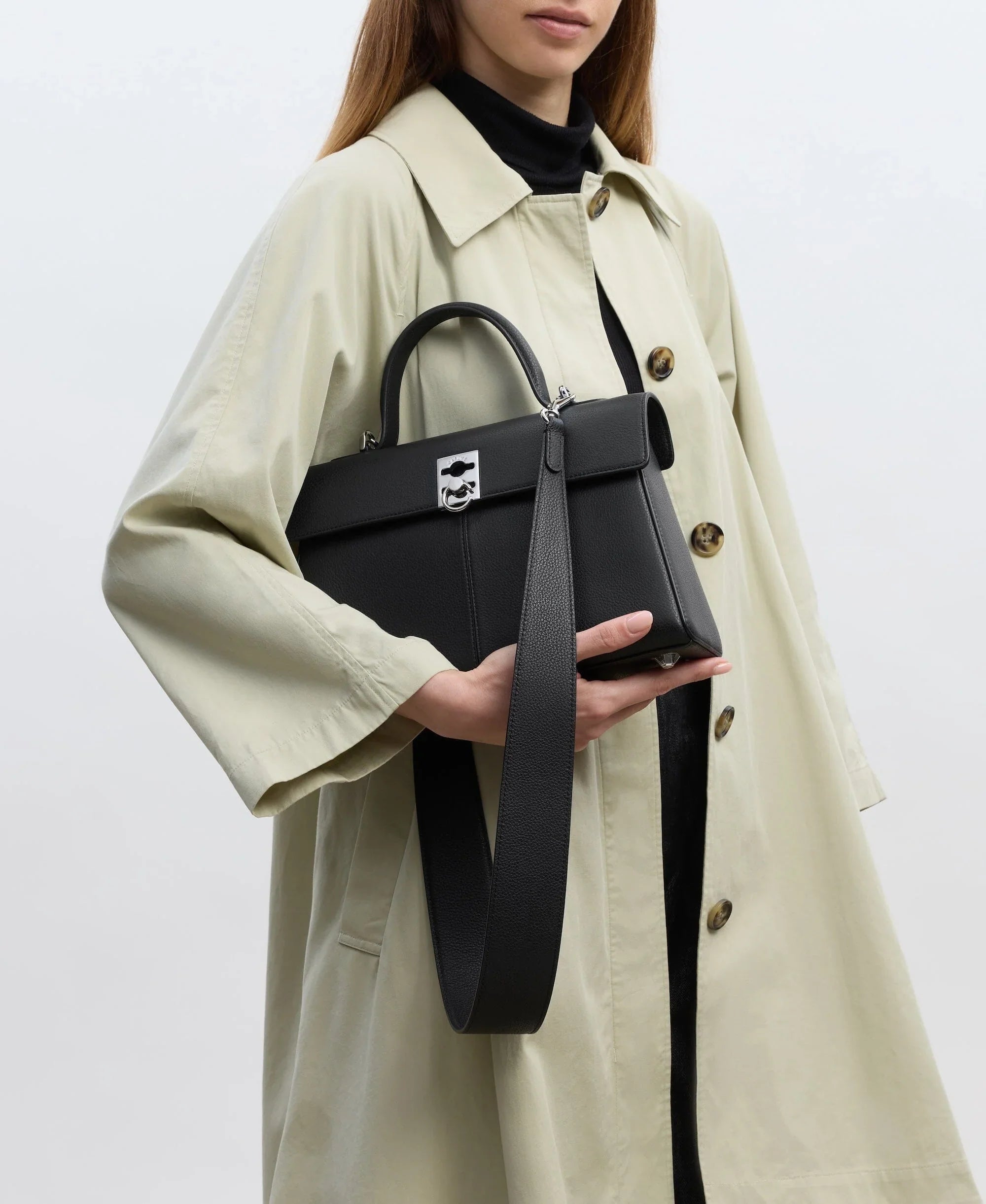 Wide Shoulder Strap - Black(Texture)