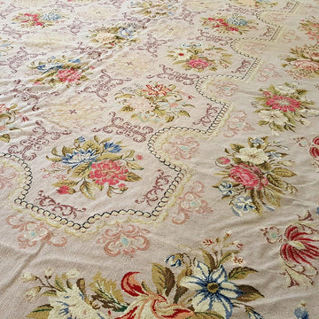 French Needlepoint Wool Carpet - Richard Afkari | Weaver Fascination | Rugs in NYC