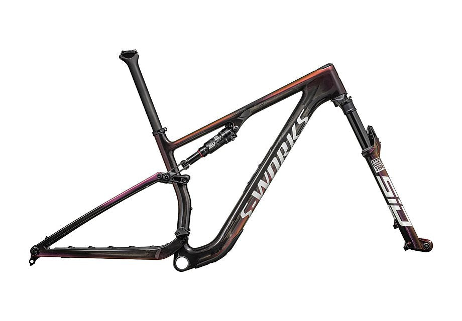 Specialized epic 8 S-Works frmset gloss carbon/metallic vivid pink/viavi magenta gold/metallic midnight shadow/white l