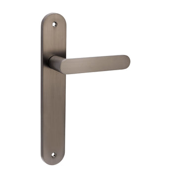Duke Longplate Handle By Zanda - Graphite Nickel
