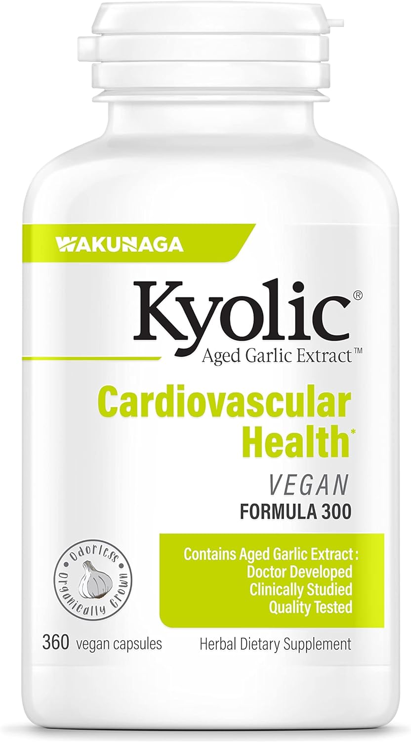 Extracto de Ajo Envejecido para Salud Cardiovascular, Vegano