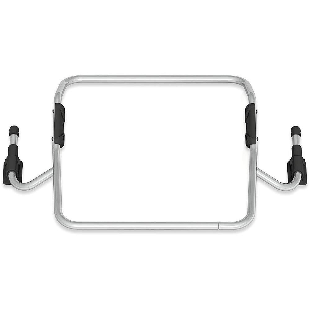 BOB BOB Revolution Single Infant Car Seat Adapter | Chicco full stroller view showing frame canopy and seat in ready-to-use position