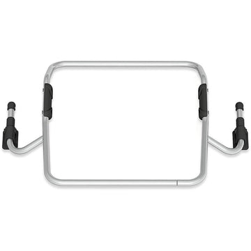 BOB BOB Revolution Single Infant Car Seat Adapter | Chicco full stroller view showing frame canopy and seat in ready-to-use position