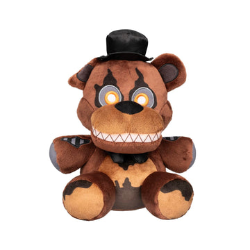 Jazwares Five Nights at Freddy’s Nightmare Freddy 8-Inch Plush | Polyester | Brown