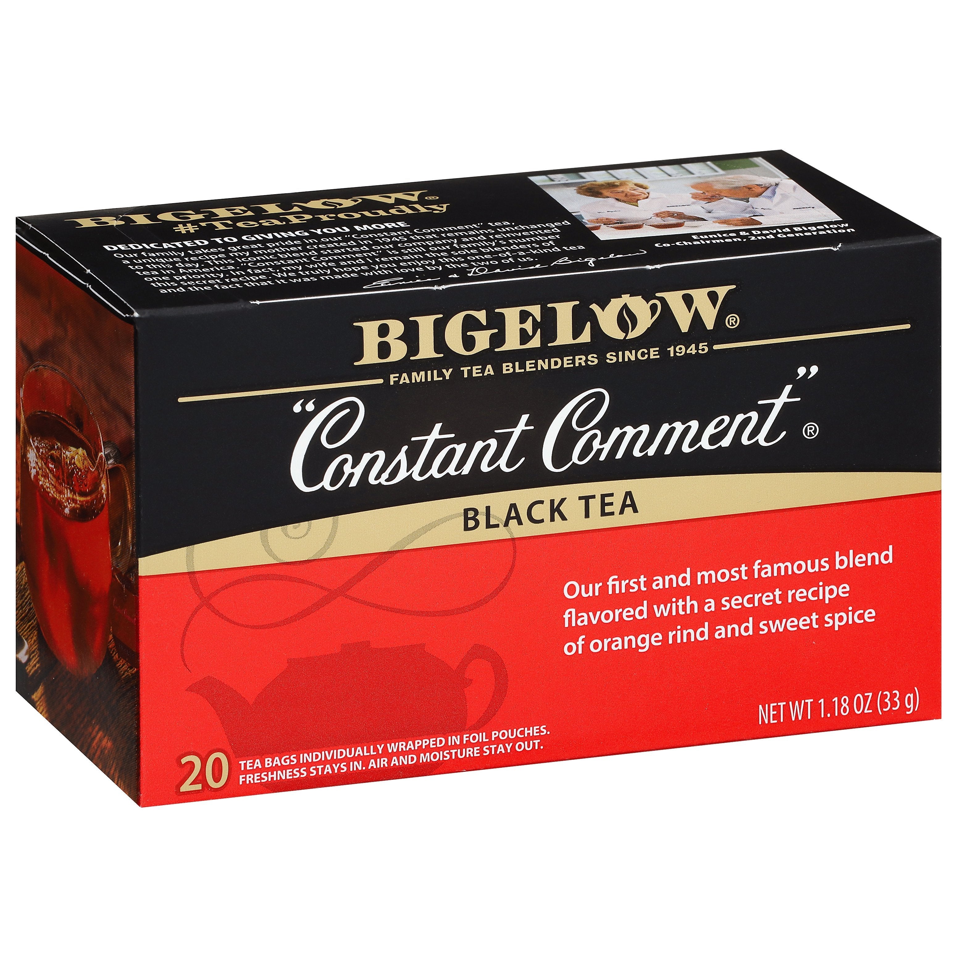 Bigelow Constant Comment Black Tea 20 CT