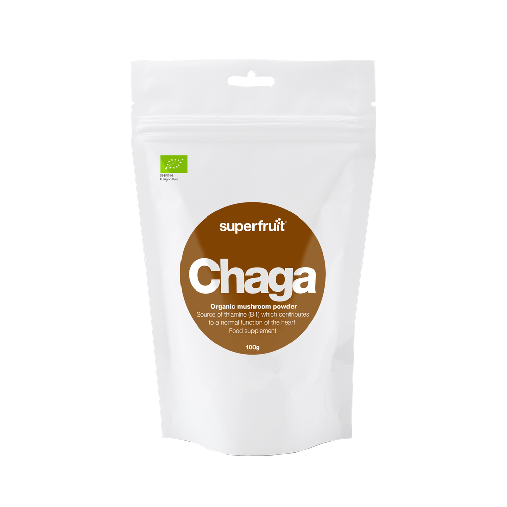 Superfruit Chaga Poeder Biologisch 100 gr