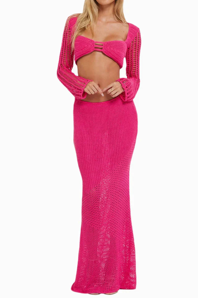 Macauley Top + Skirt Set