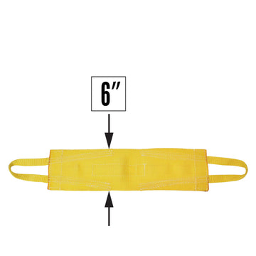 Nylon Lifting Sling Attached Eye Wide 6 inch x 10 foot 1ply image 4 of 4