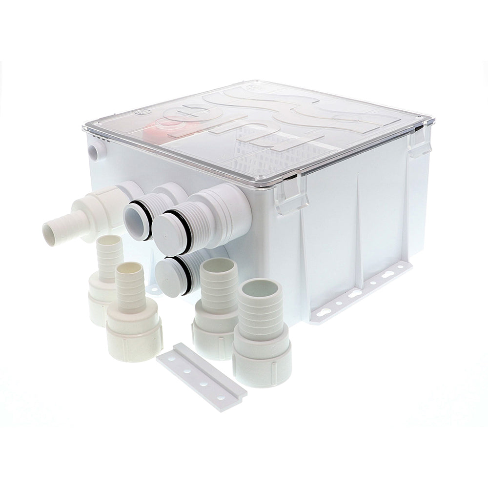 Rule Shower Drain Box w800 GPH Pump  24V 98B24