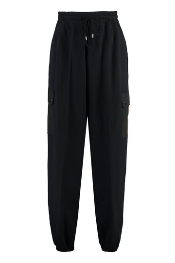 Cotton track-pants