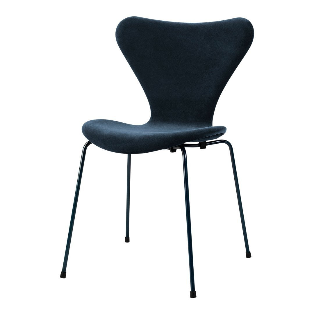 Stylish black chair with sleek curves and minimalistic design, perfect for modern decor.