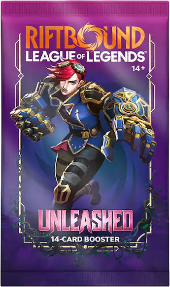 Riftbound League of Legends TCG Unleashed Booster Display 24 Booster Packs