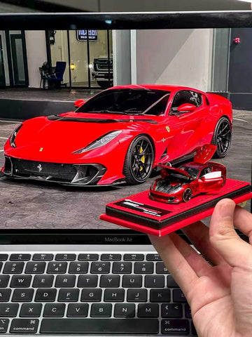 [Preorder] GlamCraft 1:64 Ferrari 812C Metallic Red