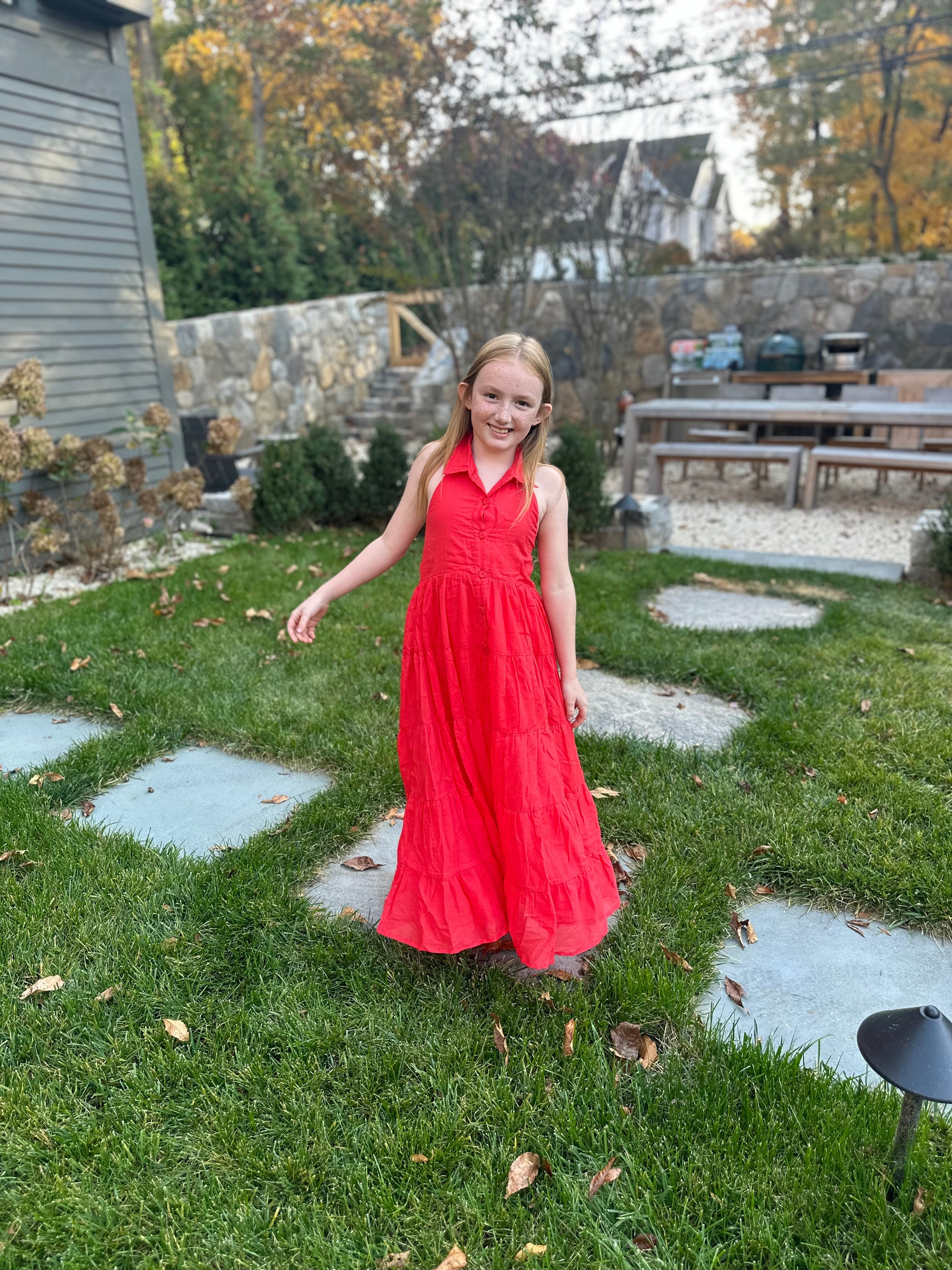 Soleil Kids Maxi Dress by Erika Peña