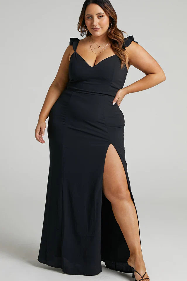 More Than This Ruffle Maxi Dress