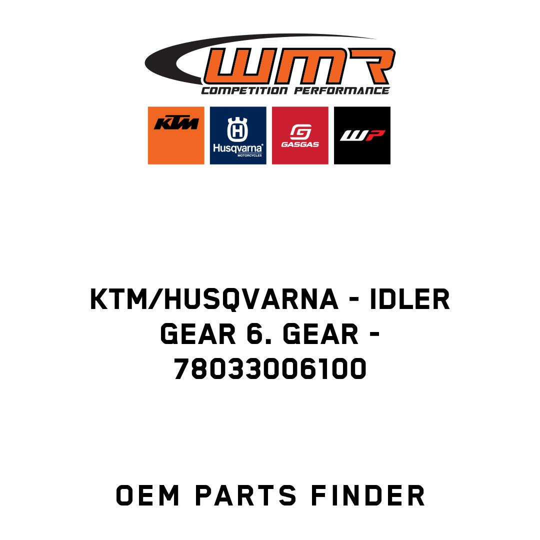 IDLER GEAR 6. GEAR